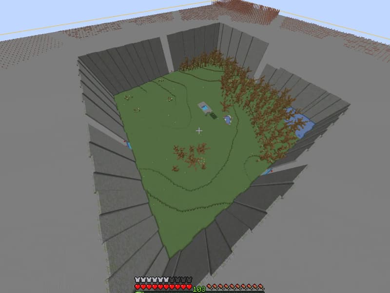 Advanced build state with detailed inner paths